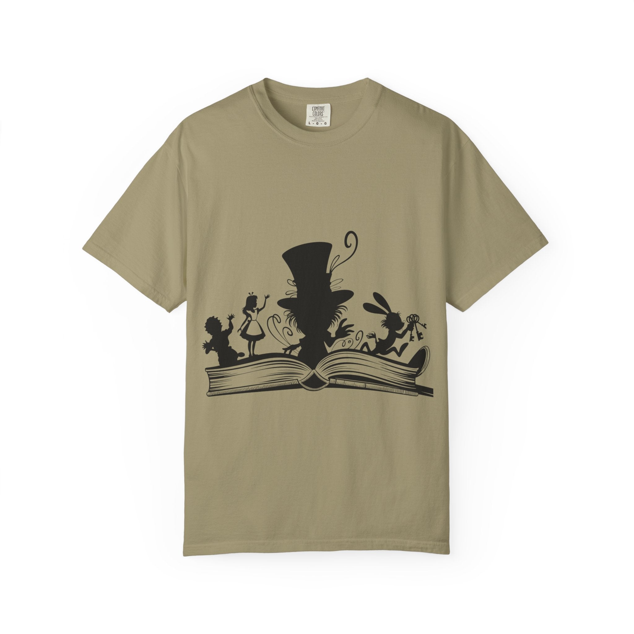 Alice Unisex T-Shirt, Literary Gift, Book Lover Tee, Alice in Wonderland Shirt, Cute Graphic Shirt