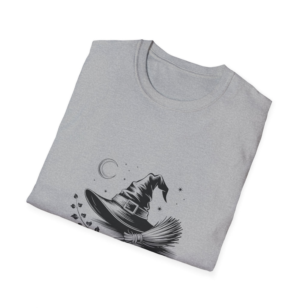 Salem Broom Co. Halloween T-Shirt | Unisex Softstyle Tee for Witch Lovers, Spooky Season, Unique Gift, Halloween Party Wear