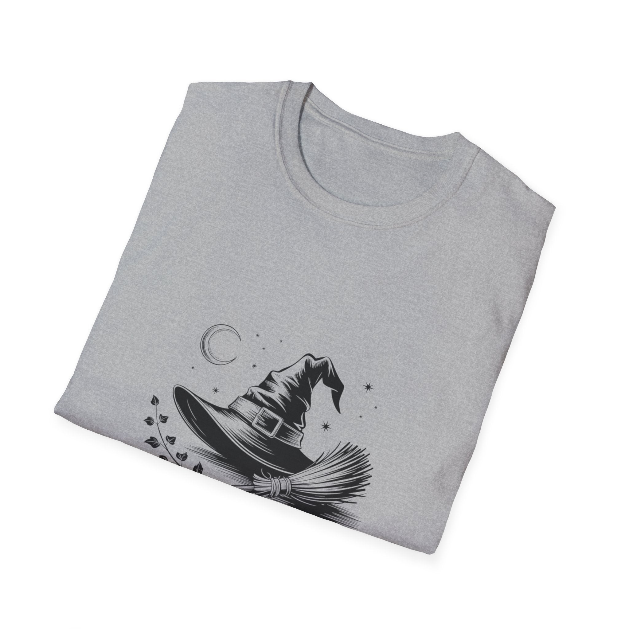 Salem Broom Co. Halloween T-Shirt | Unisex Softstyle Tee for Witch Lovers, Spooky Season, Unique Gift, Halloween Party Wear