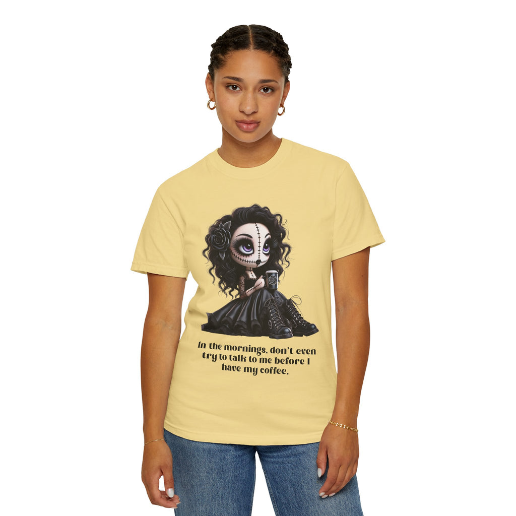 Creepy Doll Unisex Garment-Dyed T-shirt