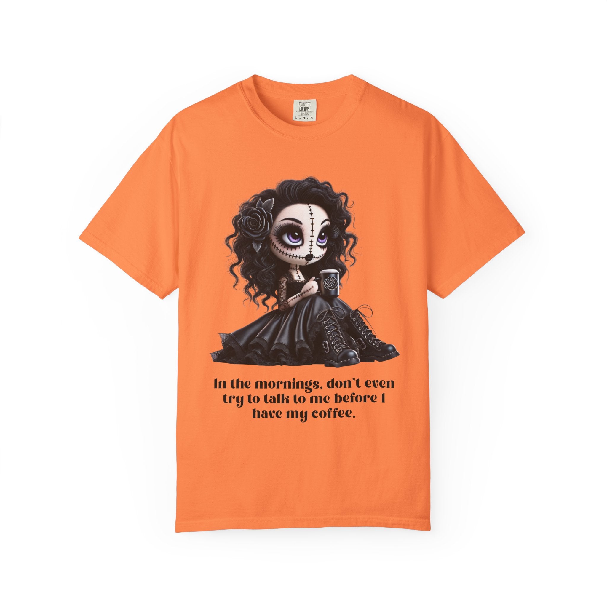 Creepy Doll Unisex Garment-Dyed T-shirt