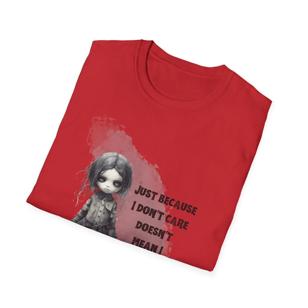 Creepy Doll T-Shirt, Unisex Graphic Tee, Casual Outfit, Unique Gift, Everyday Wear, Statement Apparel
