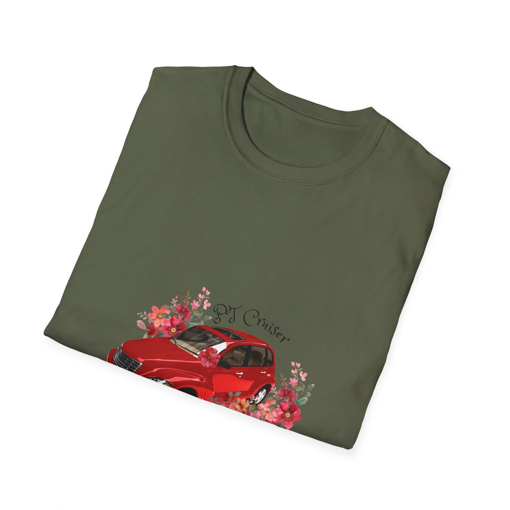 PT Cruiser Lover T-Shirt - Cute Vehicle Tee, Gift for Car Enthusiasts, Nature-Inspired Apparel, Perfect for Birthdays and Everyday Wear