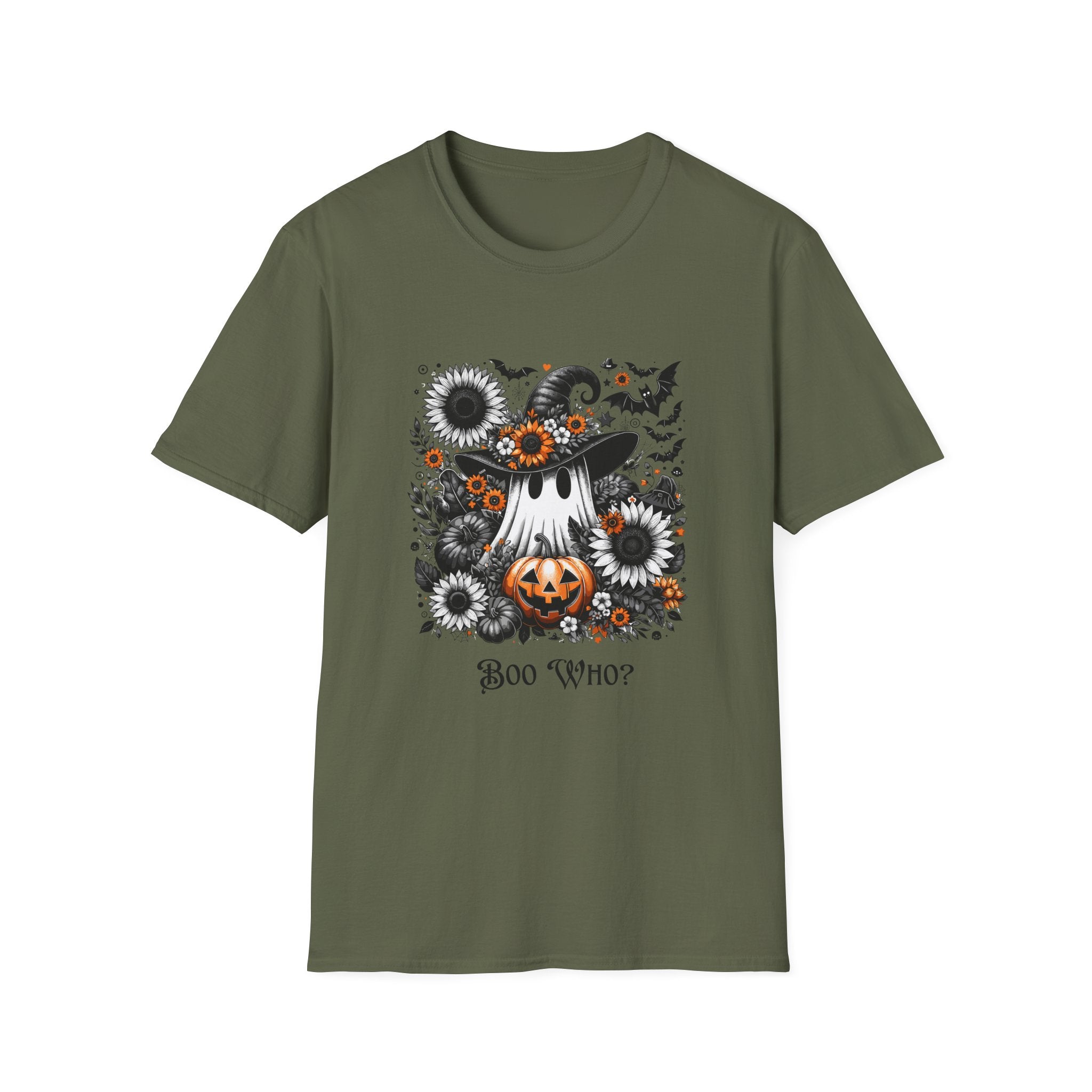 Book Who? T-Shirt, Boo Who? Graphic Tee, Unisex Softstyle Shirt, Cute Fall Shirt, Halloween Costume Tee