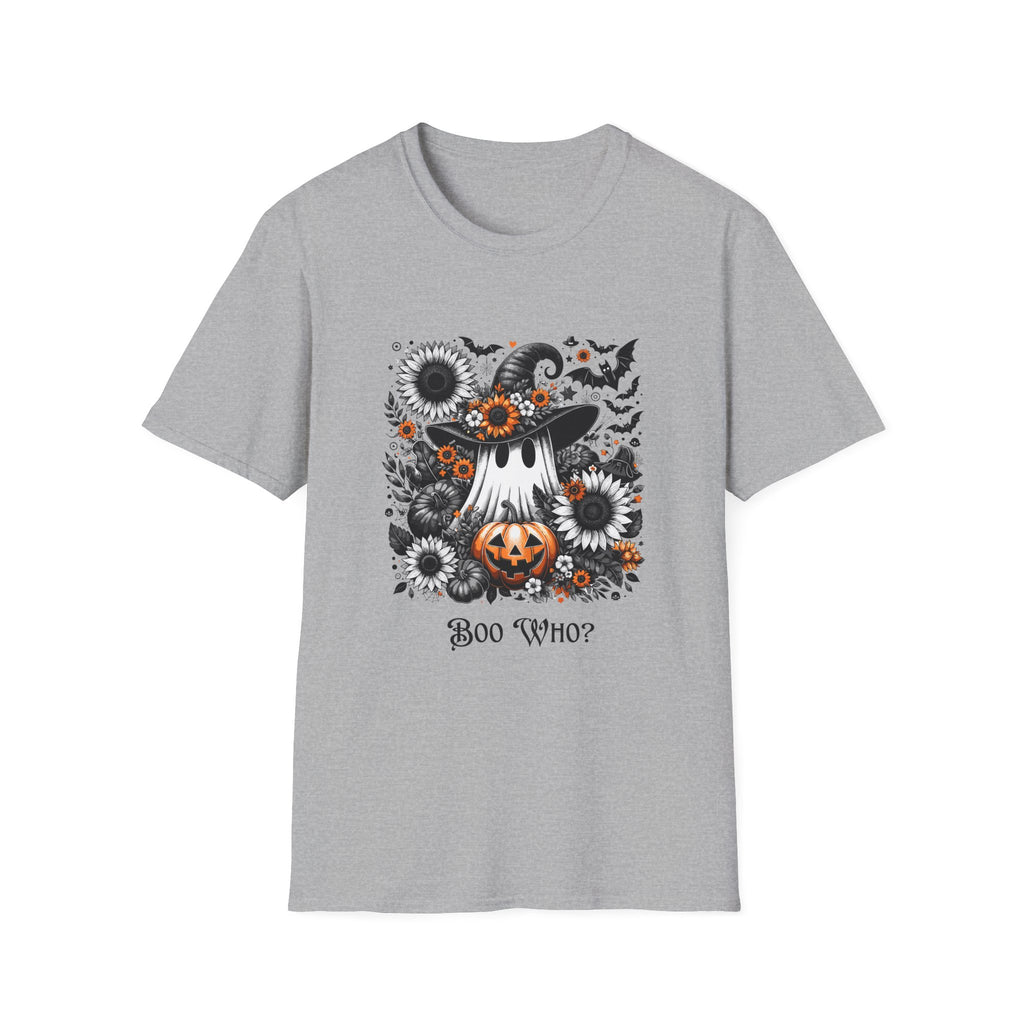 Book Who? T-Shirt, Boo Who? Graphic Tee, Unisex Softstyle Shirt, Cute Fall Shirt, Halloween Costume Tee