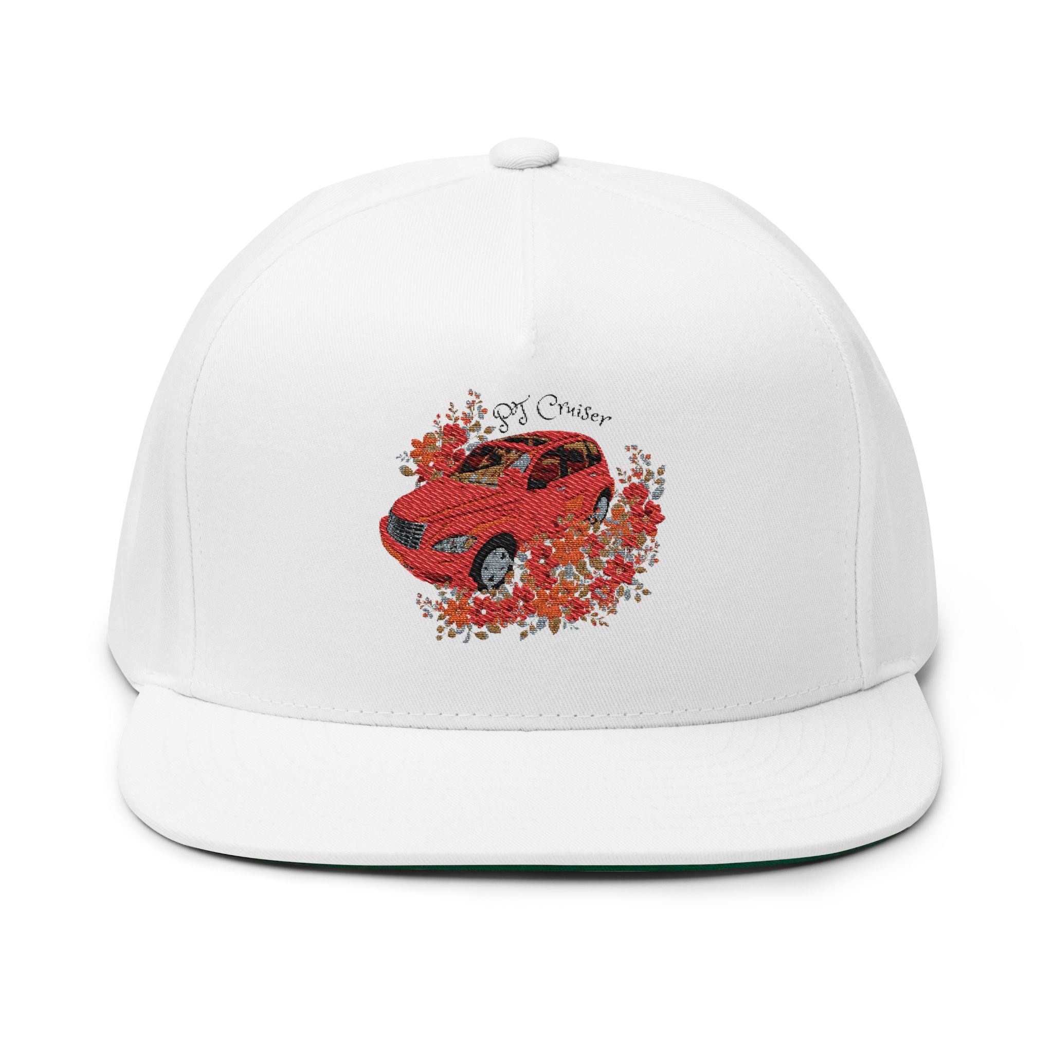 Embroidered Flat Bill Cap with PT Cruiser Car Design, Stylish Hat for Car Enthusiasts, Perfect for Gifts and Casual Wear, Accessories for [...]