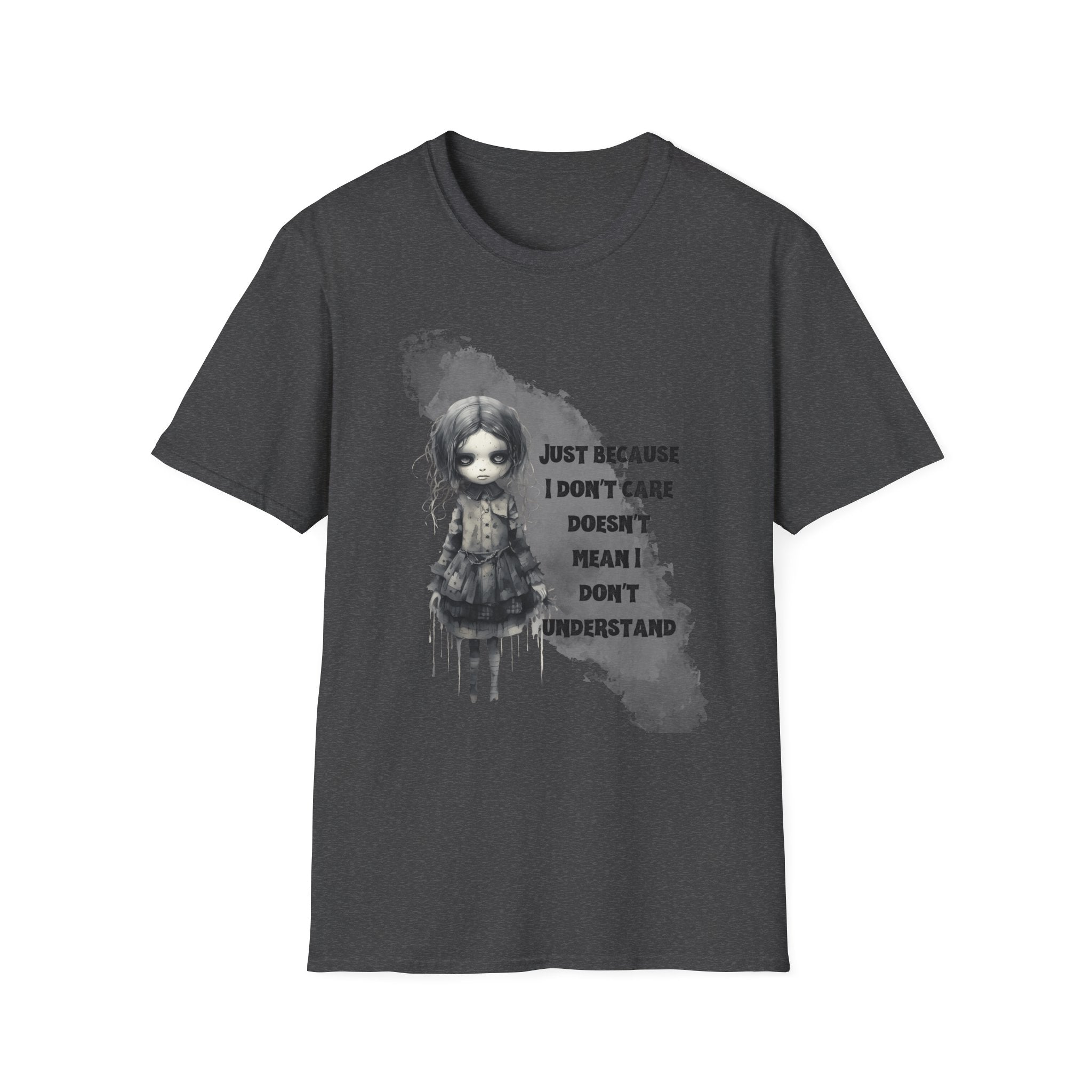 Creepy Doll T-Shirt, Unisex Graphic Tee, Casual Outfit, Unique Gift, Everyday Wear, Statement Apparel