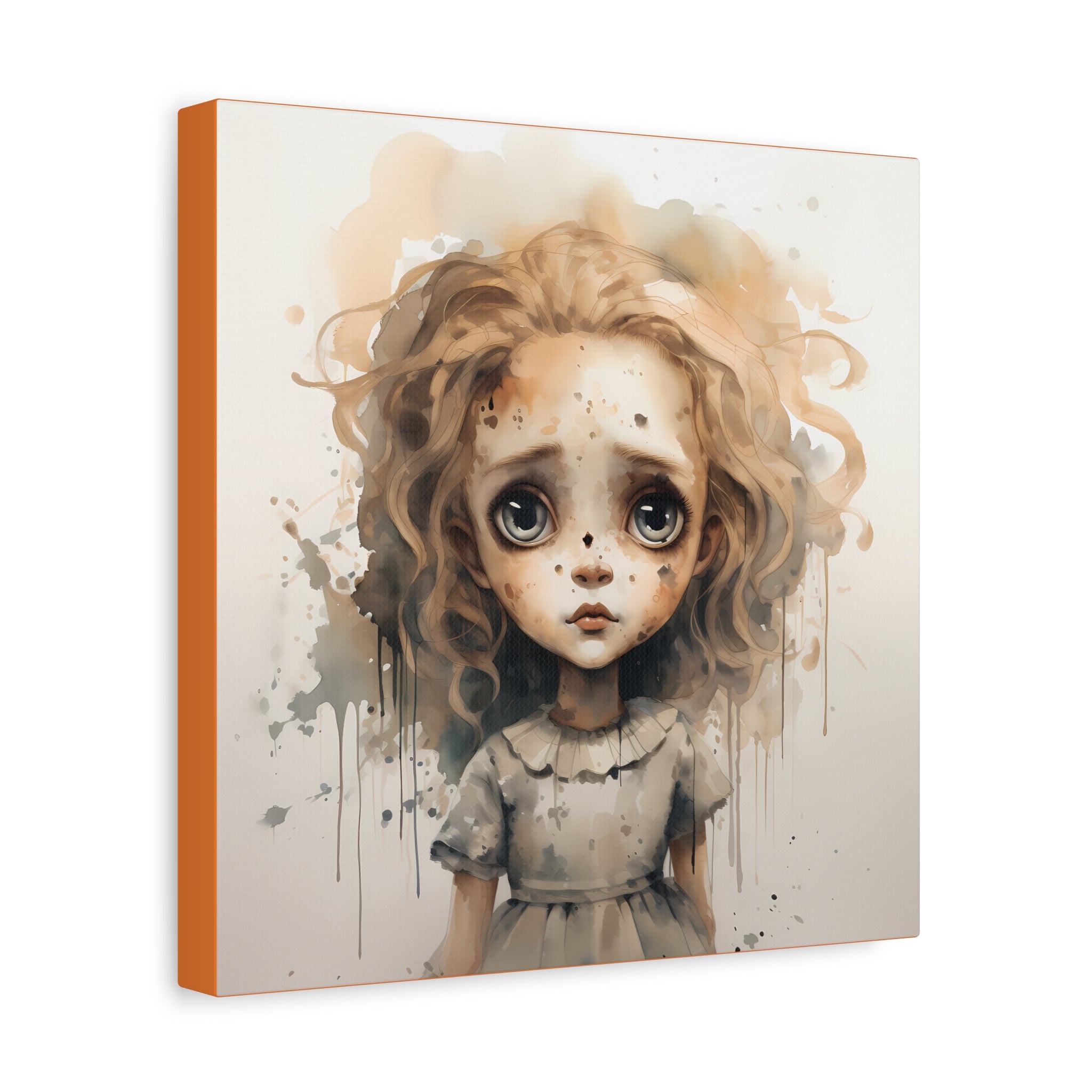 creepy Doll Canvas Art Print, Stretched Wall Decor, Surreal Girl Illustration, Unique Gift for Home, Art Lovers, Kids Room Decor, Art [...]