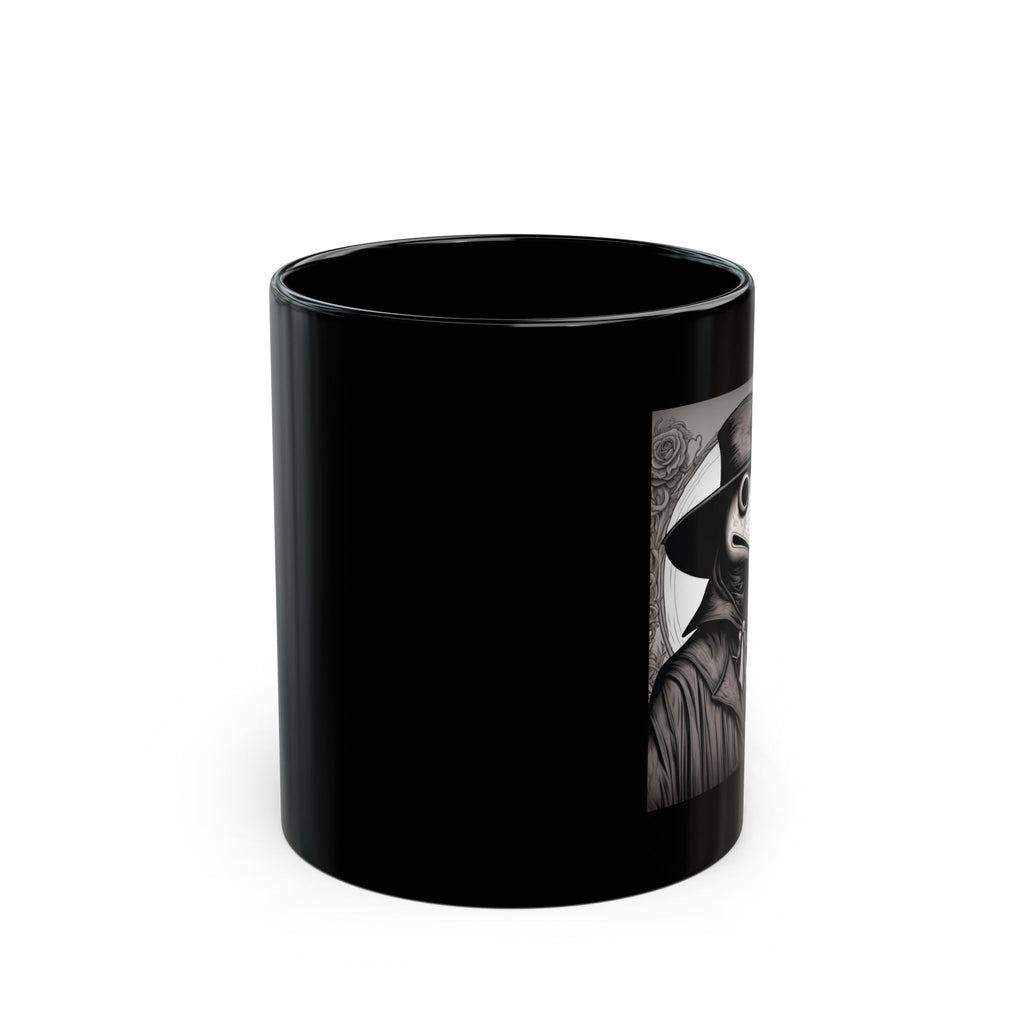 Spooky Plague Doctor Mug, Halloween Gift, Gothic Decor, Coffee Cup, Unique Tea Mug, Collectible Art Mug