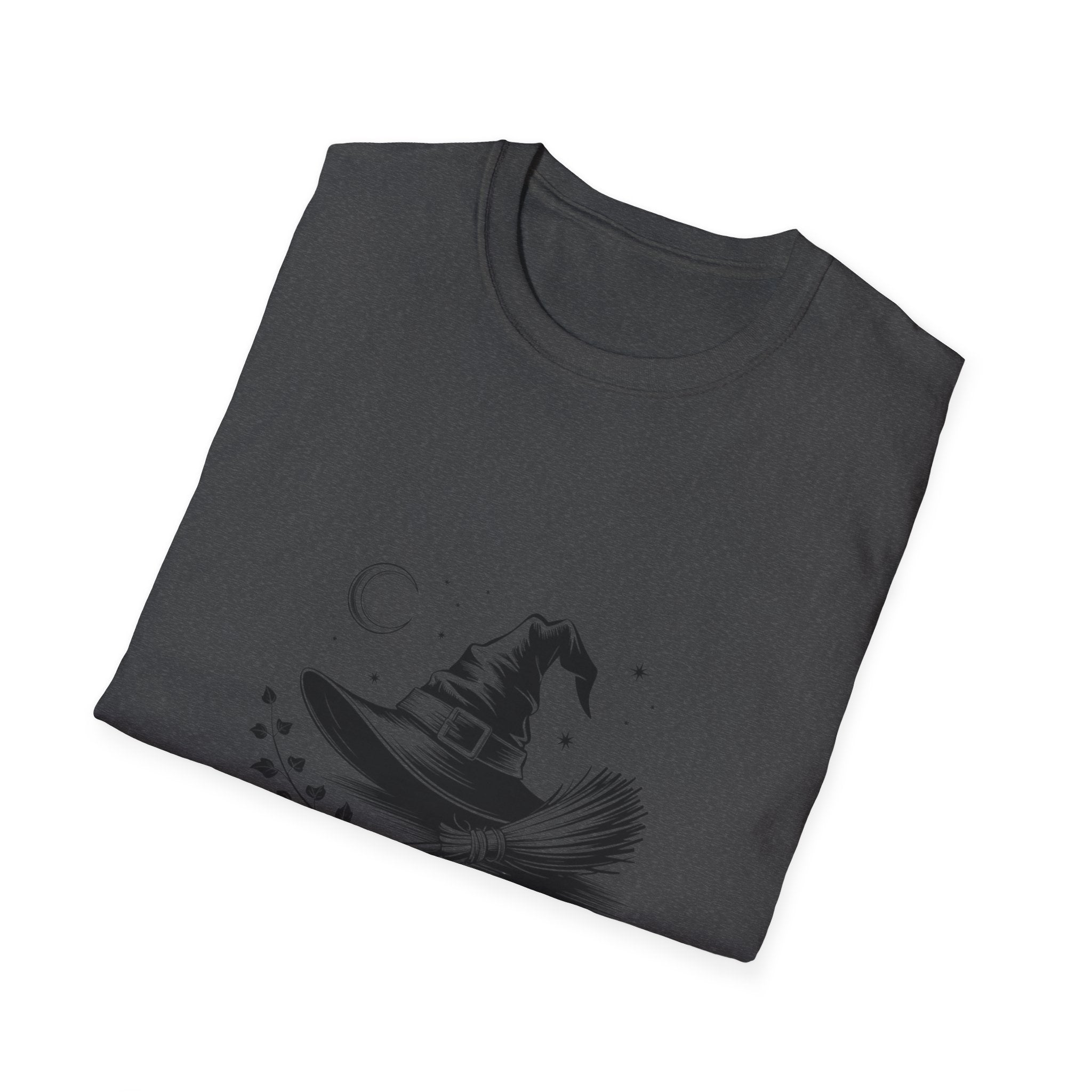 Salem Broom Co. Halloween T-Shirt | Unisex Softstyle Tee for Witch Lovers, Spooky Season, Unique Gift, Halloween Party Wear