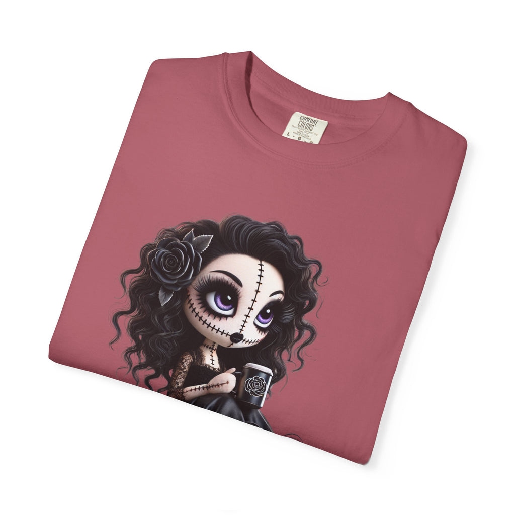 Creepy Doll Unisex Garment-Dyed T-shirt