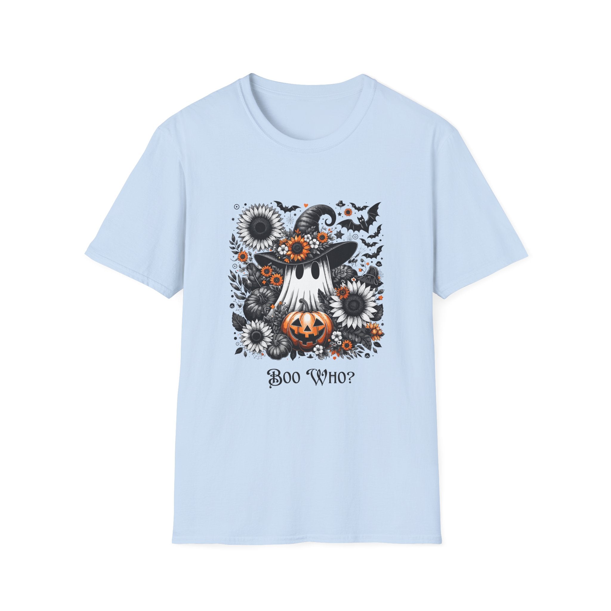 Book Who? T-Shirt, Boo Who? Graphic Tee, Unisex Softstyle Shirt, Cute Fall Shirt, Halloween Costume Tee