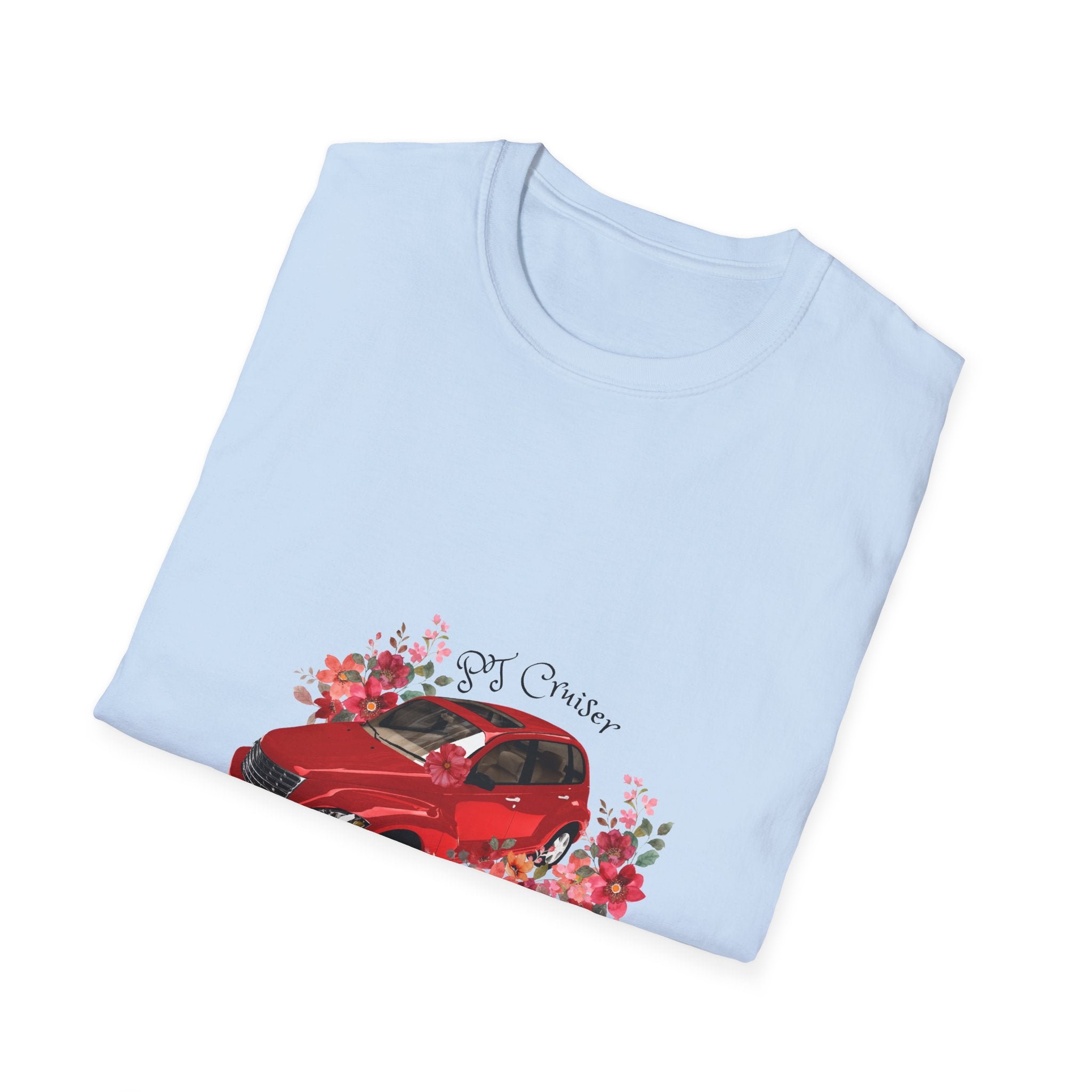 PT Cruiser Lover T-Shirt - Cute Vehicle Tee, Gift for Car Enthusiasts, Nature-Inspired Apparel, Perfect for Birthdays and Everyday Wear