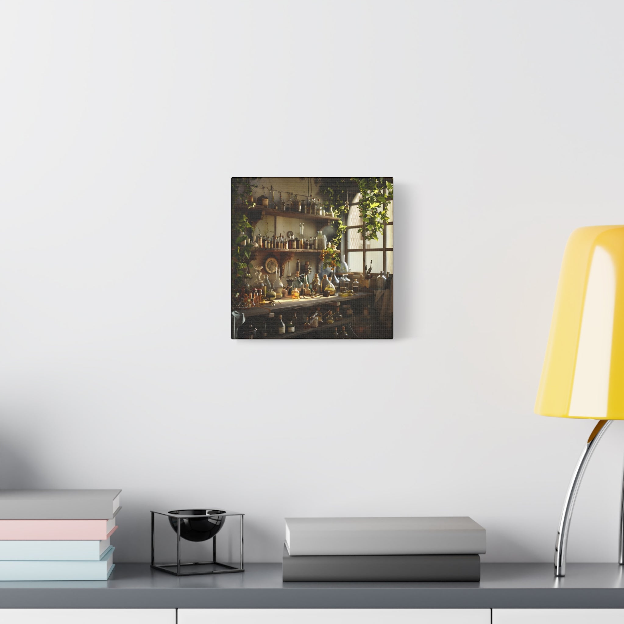 Botanical Apothecary Canvas Print, Vintage Wall Art, Nature Decor, Herbarium Artwork, Home Aesthetic
