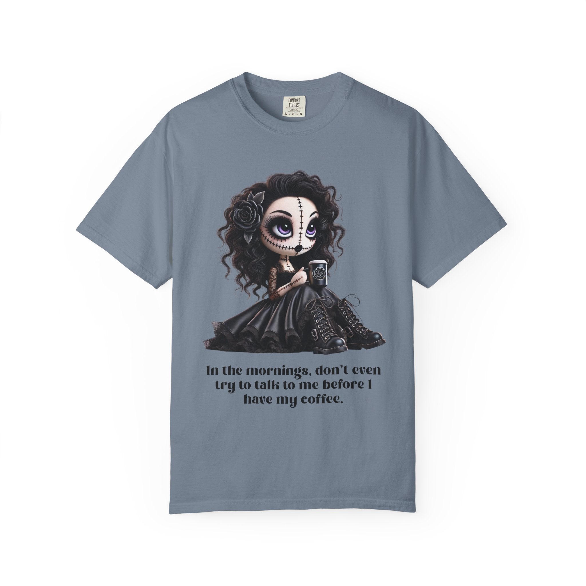 Creepy Doll Unisex Garment-Dyed T-shirt