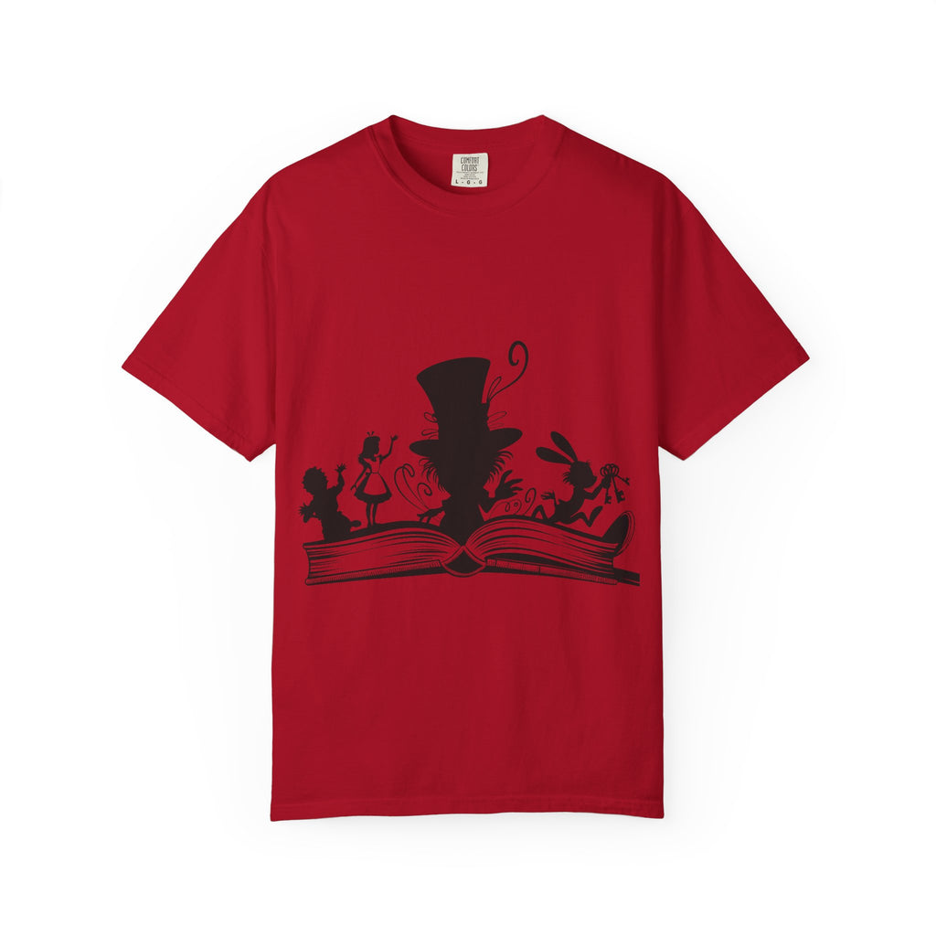 Alice Unisex T-Shirt, Literary Gift, Book Lover Tee, Alice in Wonderland Shirt, Cute Graphic Shirt