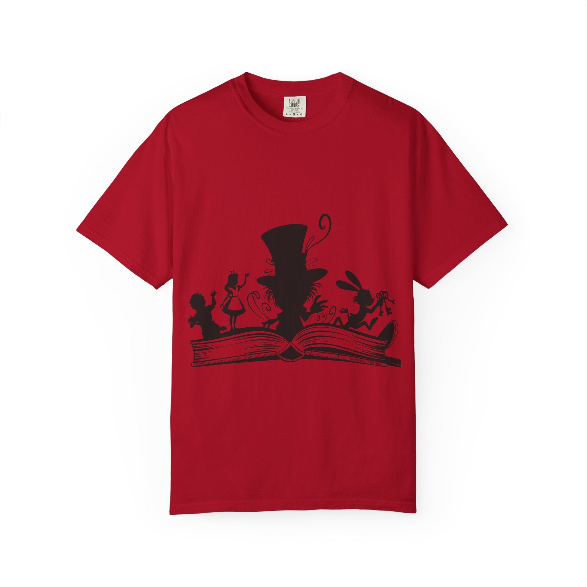 Alice Unisex T-Shirt, Literary Gift, Book Lover Tee, Alice in Wonderland Shirt, Cute Graphic Shirt