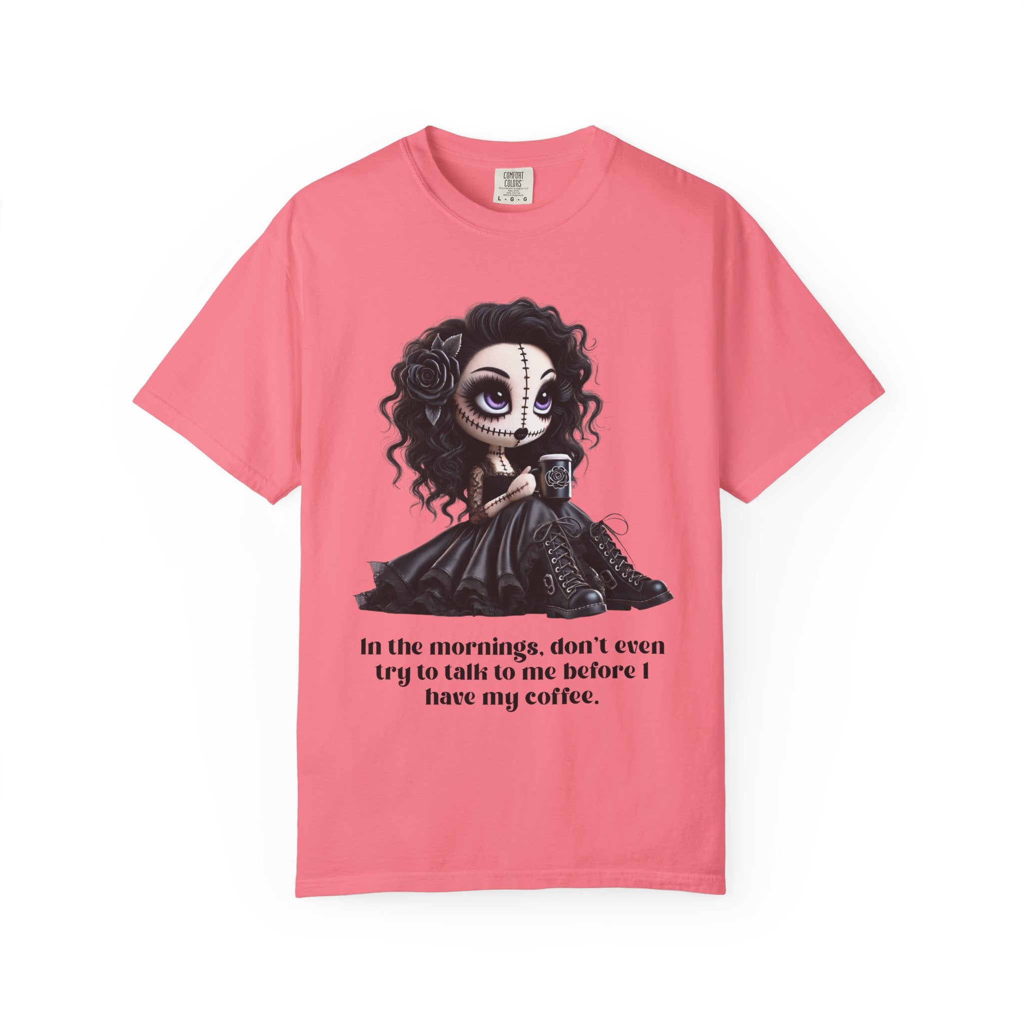Creepy Doll Unisex Garment-Dyed T-shirt