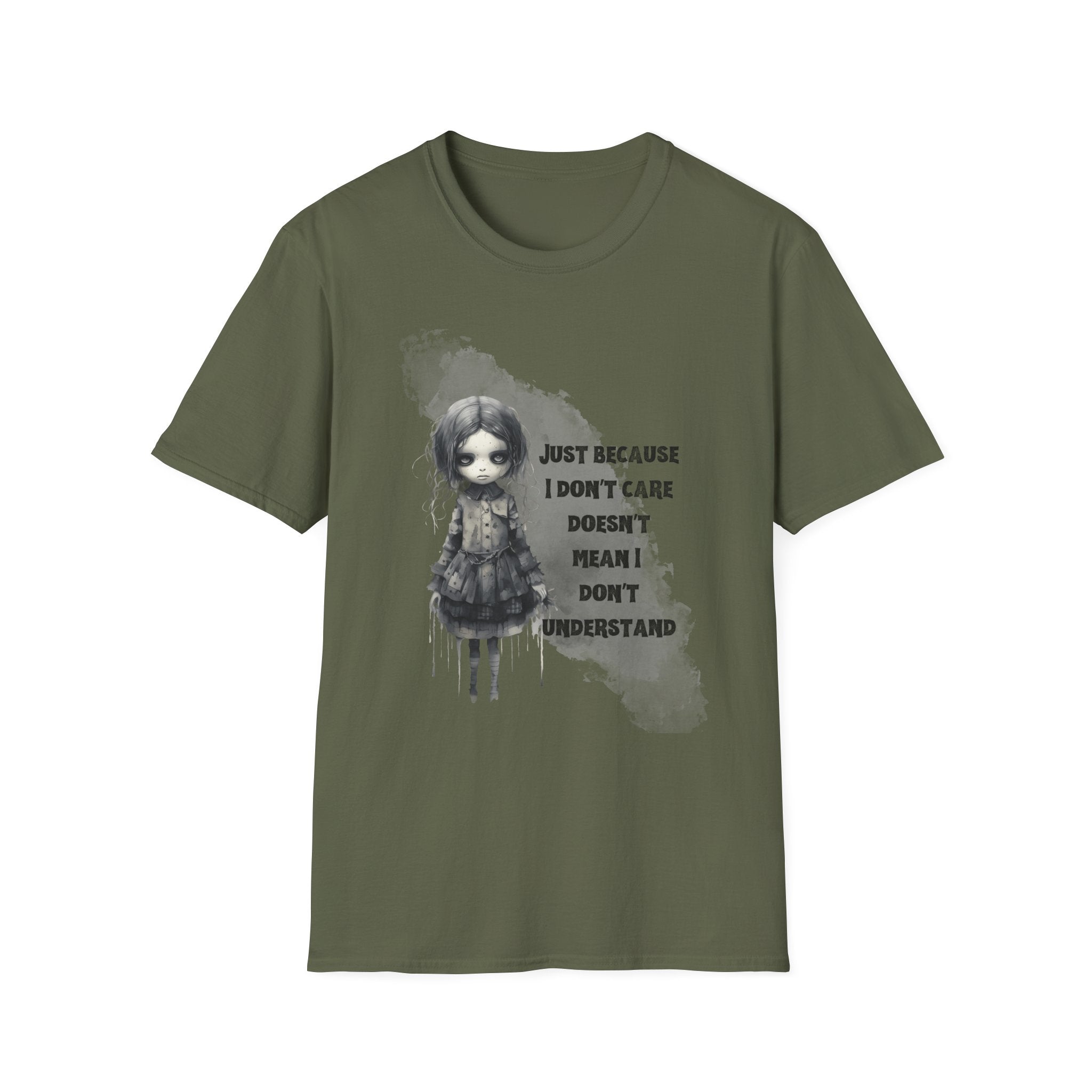 Creepy Doll T-Shirt, Unisex Graphic Tee, Casual Outfit, Unique Gift, Everyday Wear, Statement Apparel
