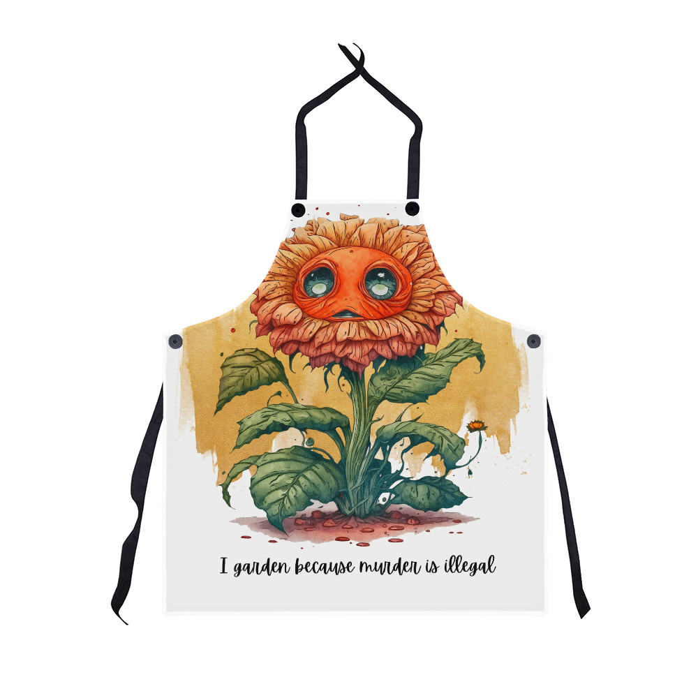 Creepy Garden Apron