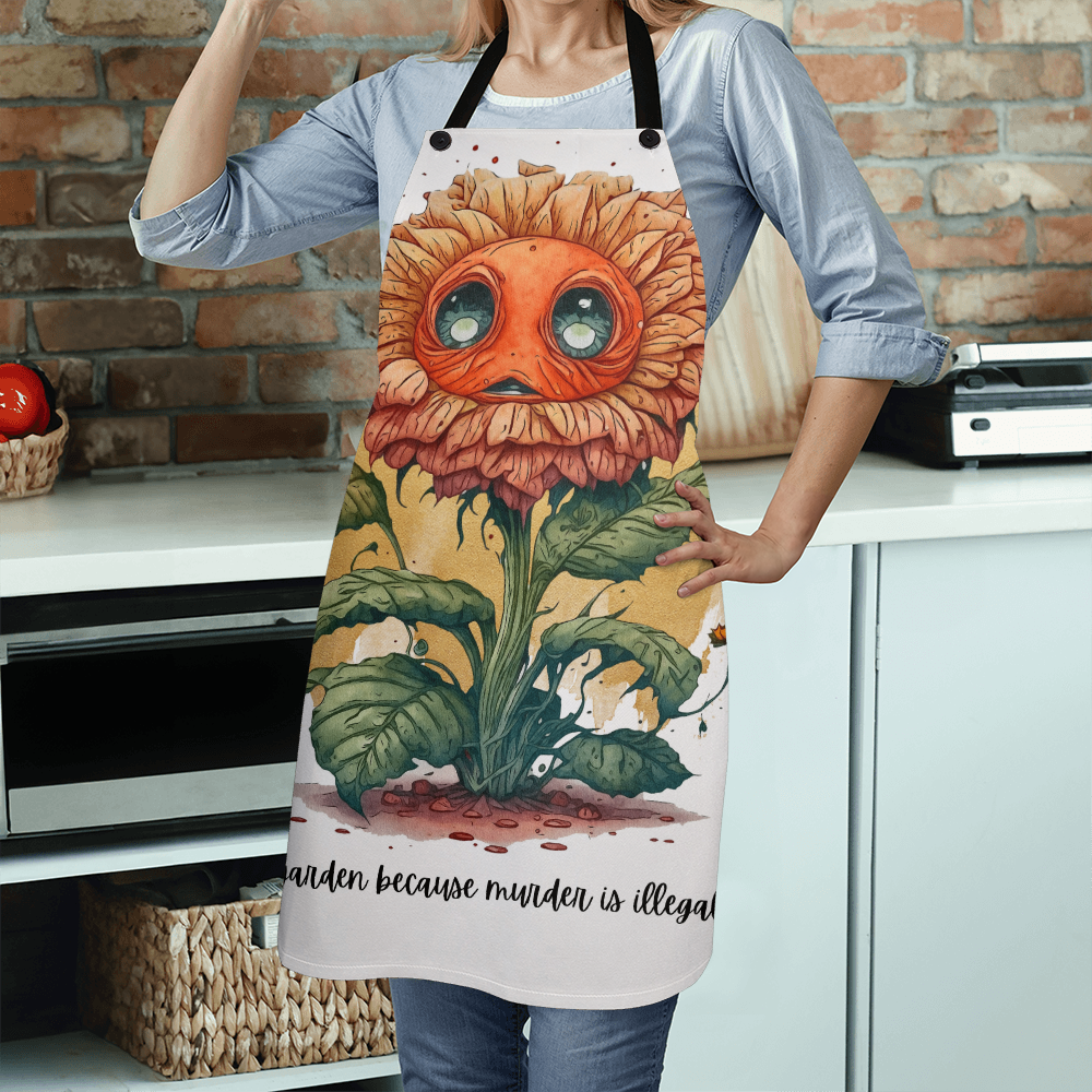 Creepy Garden Apron